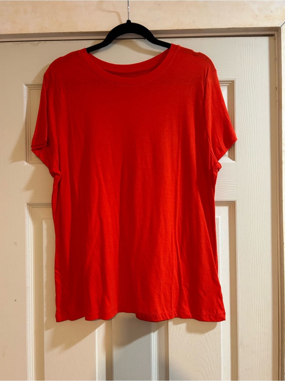 a new day Bright Red Short Sleeve Tee